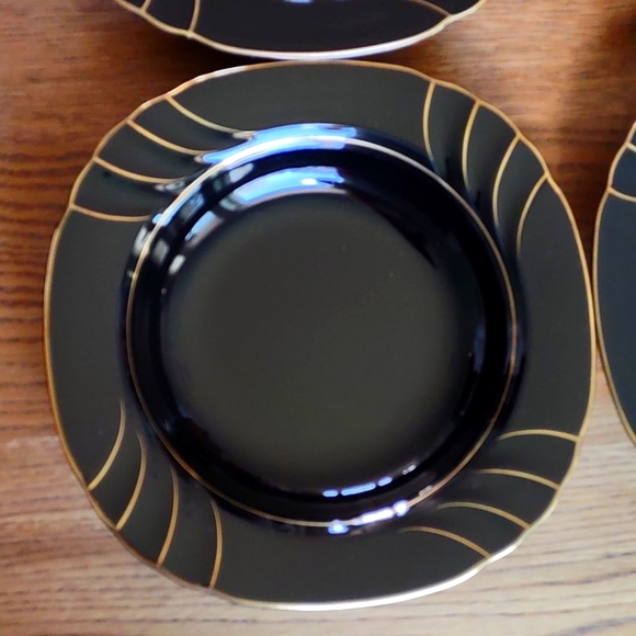 Wave Golden Black Bowls Gallery Collections by Ranmaru - Picture 4 of 8